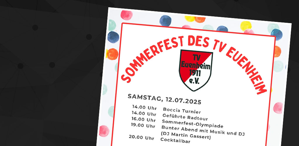Sommerfest des TV Euenheim 2025